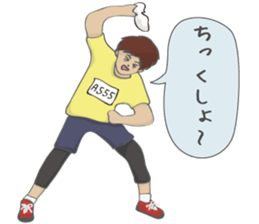 RUNNERS STAMP(mens) sticker #8460739