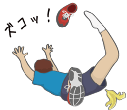 RUNNERS STAMP(mens) sticker #8460750