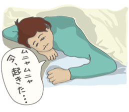 RUNNERS STAMP(mens) sticker #8460764