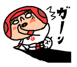 Softball and cats sticker #8461144