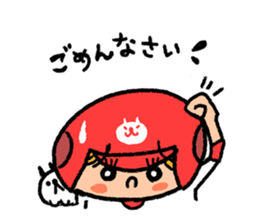 Softball and cats sticker #8461167