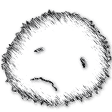 Sketch facial expression sticker #8461171