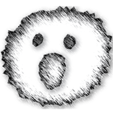 Sketch facial expression sticker #8461179