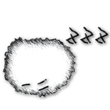 Sketch facial expression sticker #8461183