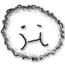 Sketch facial expression sticker #8461186