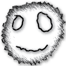 Sketch facial expression sticker #8461187