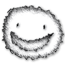 Sketch facial expression sticker #8461191