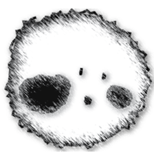 Sketch facial expression sticker #8461193