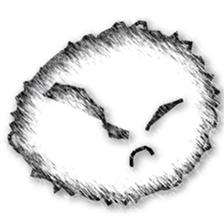 Sketch facial expression sticker #8461197