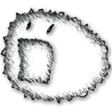 Sketch facial expression sticker #8461200