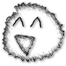 Sketch facial expression sticker #8461201