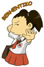 Si Becce Sekolah sticker #8461211
