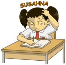 Si Becce Sekolah sticker #8461221