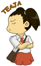 Si Becce Sekolah sticker #8461223