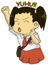 Si Becce Sekolah sticker #8461232