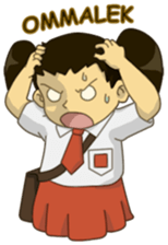 Si Becce Sekolah sticker #8461233