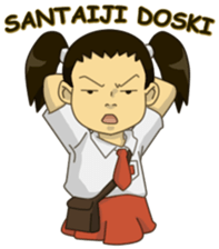 Si Becce Sekolah sticker #8461242