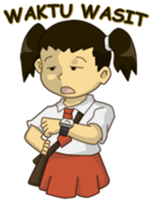 Si Becce Sekolah sticker #8461244