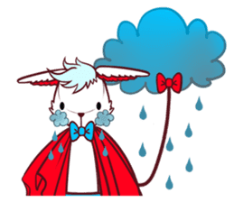 Cloudy cony & Friends sticker #8461372