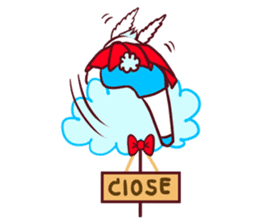 Cloudy cony & Friends sticker #8461379