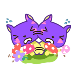 Cloudy cony & Friends sticker #8461387