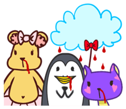 Cloudy cony & Friends sticker #8461403