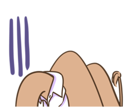 Cloudy cony & Friends sticker #8461409