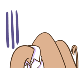 Cloudy cony & Friends sticker #8461409