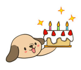 Sticker of Congrats&A birthday sticker #8462258