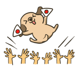 Sticker of Congrats&A birthday sticker #8462260