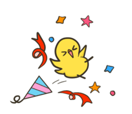 Sticker of Congrats&A birthday sticker #8462264