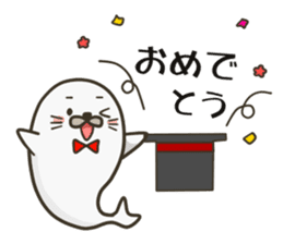 Sticker of Congrats&A birthday sticker #8462273