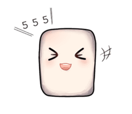 Marshmallows Love Love sticker #8462587