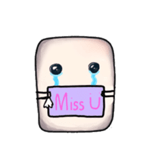 Marshmallows Love Love sticker #8462596