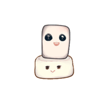 Marshmallows Love Love sticker #8462608
