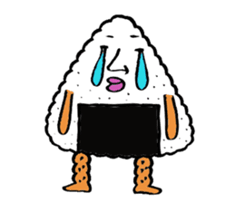 Everyone's rice ball Uncle sticker #8462828