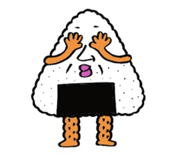 Everyone's rice ball Uncle sticker #8462840