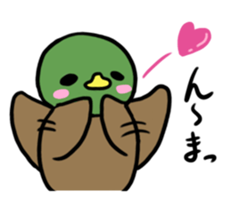 kamokomo Parent and child sticker #8463674