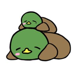 kamokomo Parent and child sticker #8463686