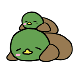 kamokomo Parent and child sticker #8463686