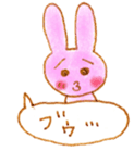 rabbit ballon Sticker sticker #8464998