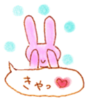 rabbit ballon Sticker sticker #8465005