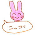 rabbit ballon Sticker sticker #8465010
