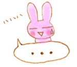rabbit ballon Sticker sticker #8465027