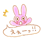 rabbit ballon Sticker sticker #8465031