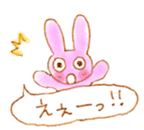 rabbit ballon Sticker sticker #8465031