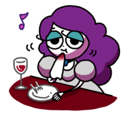 Chodai-chan from "Ghost Theater" sticker #8465428