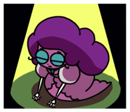 Chodai-chan from "Ghost Theater" sticker #8465452