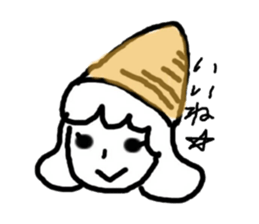 Various girls hiropon version sticker #8465707