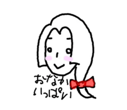 Various girls hiropon version sticker #8465720